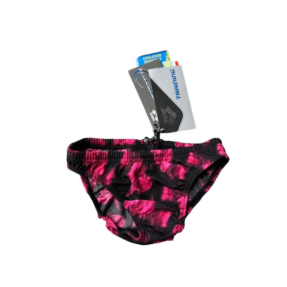 Arena Girls Youth Black Petunia Swimsuit Bottom Size 10/26 NEW